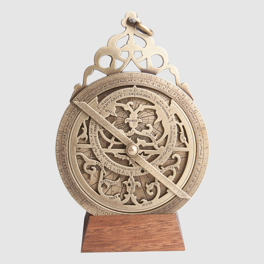 Islamic Astrolabe, Mathematical Jewel, Astronomy, Science, Navigation, Historical Reproduction, Collector's Item Discover this Analog Computer