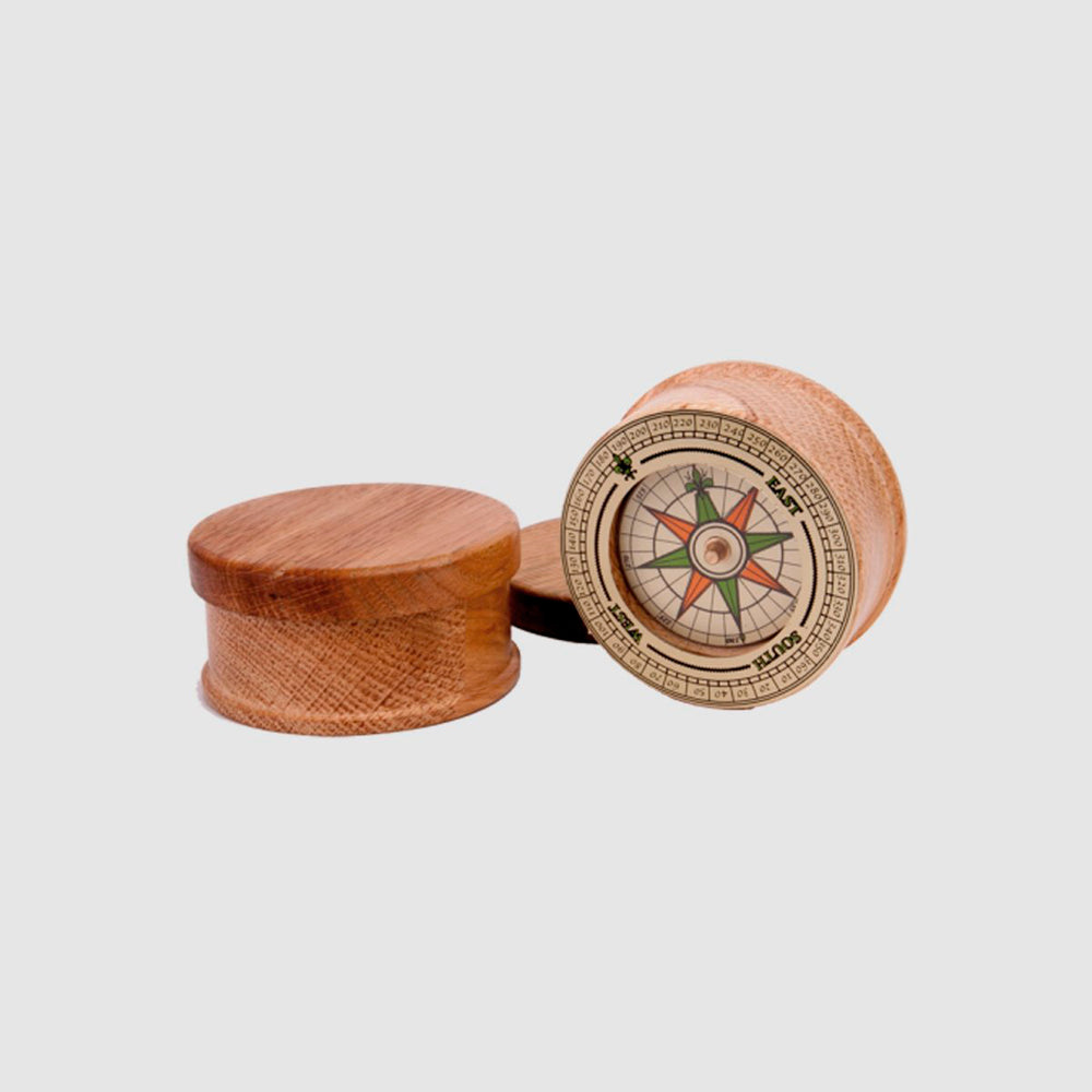 Wooden Nautical Compass, Navigation, history, orienteering, discoveries