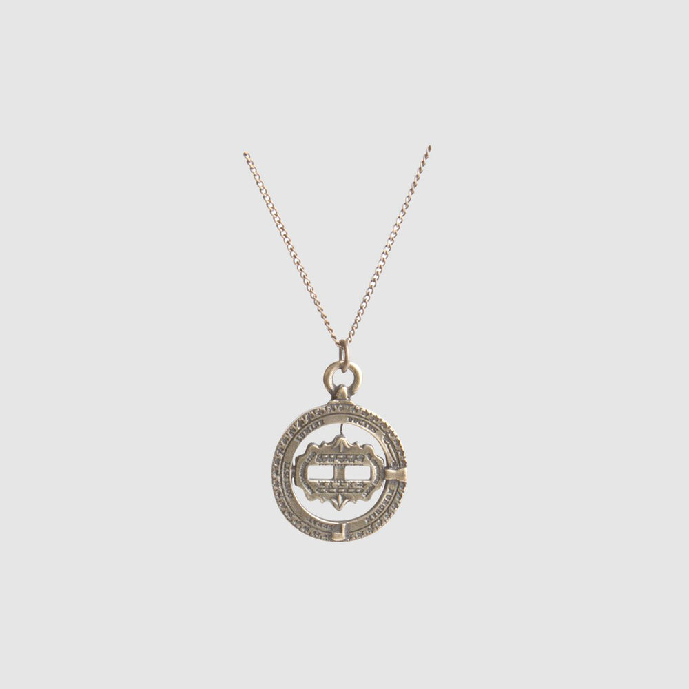 Pendant, Chain, Solar Clock, Astronomical Ring, Costume Jewellery, Elegant accessory