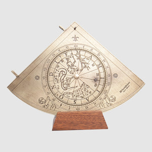 
                  
                    Load image in gallery viewer, Gunter's Quadrant, Instrument Navigation, orientation, mathematics, ,Sundial, ,
                  
                