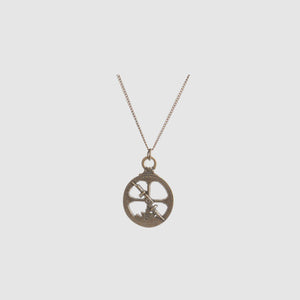 
                  
                    Load image in gallery viewer, Medal, Chain, Nautical Astrolabe, Brass, Jewellery, Elegant accessory
                  
                
