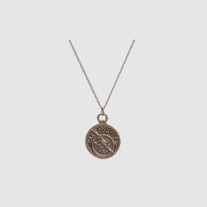 
                  
                    Load image in gallery viewer, Elegant Miniature Pendant Chain, Planispheric Astrolabe, , , fashion jewellery,  
                  
                