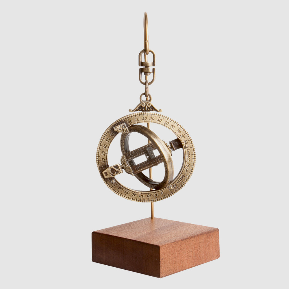 Universal Solar Clock, Miniature Astronomical Ring, elegant reproduction, collector's item, Crafts & Science