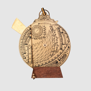 
                  
                    Load image in gallery viewer, Nocturlabe-Hemisferium, Sundial, Navigation Instrument, Astronomical Observation, Crafts for collectors
                  
                