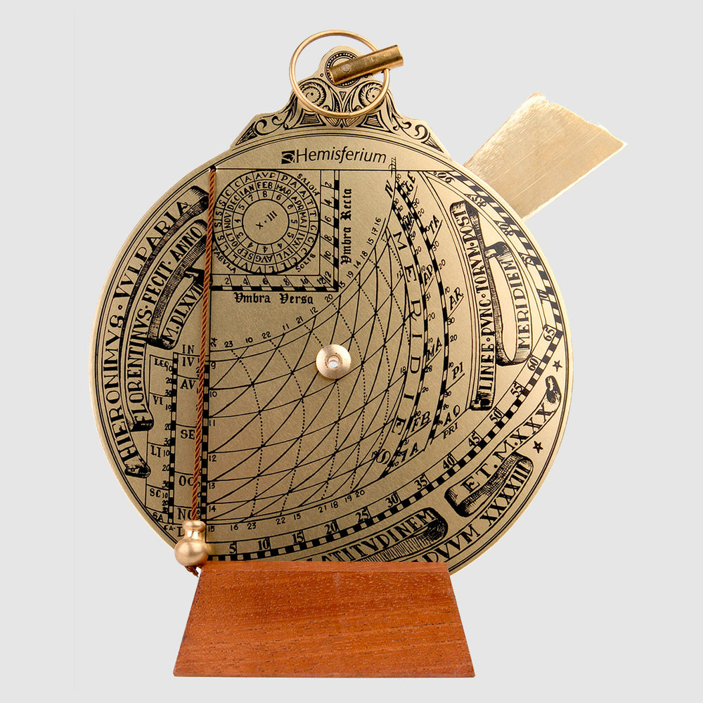 
                  
                    Load image in gallery viewer, Nocturlabe-Hemisferium, Sundial, Navigation Instrument, Astronomical Observation, Crafts for collectors
                  
                
