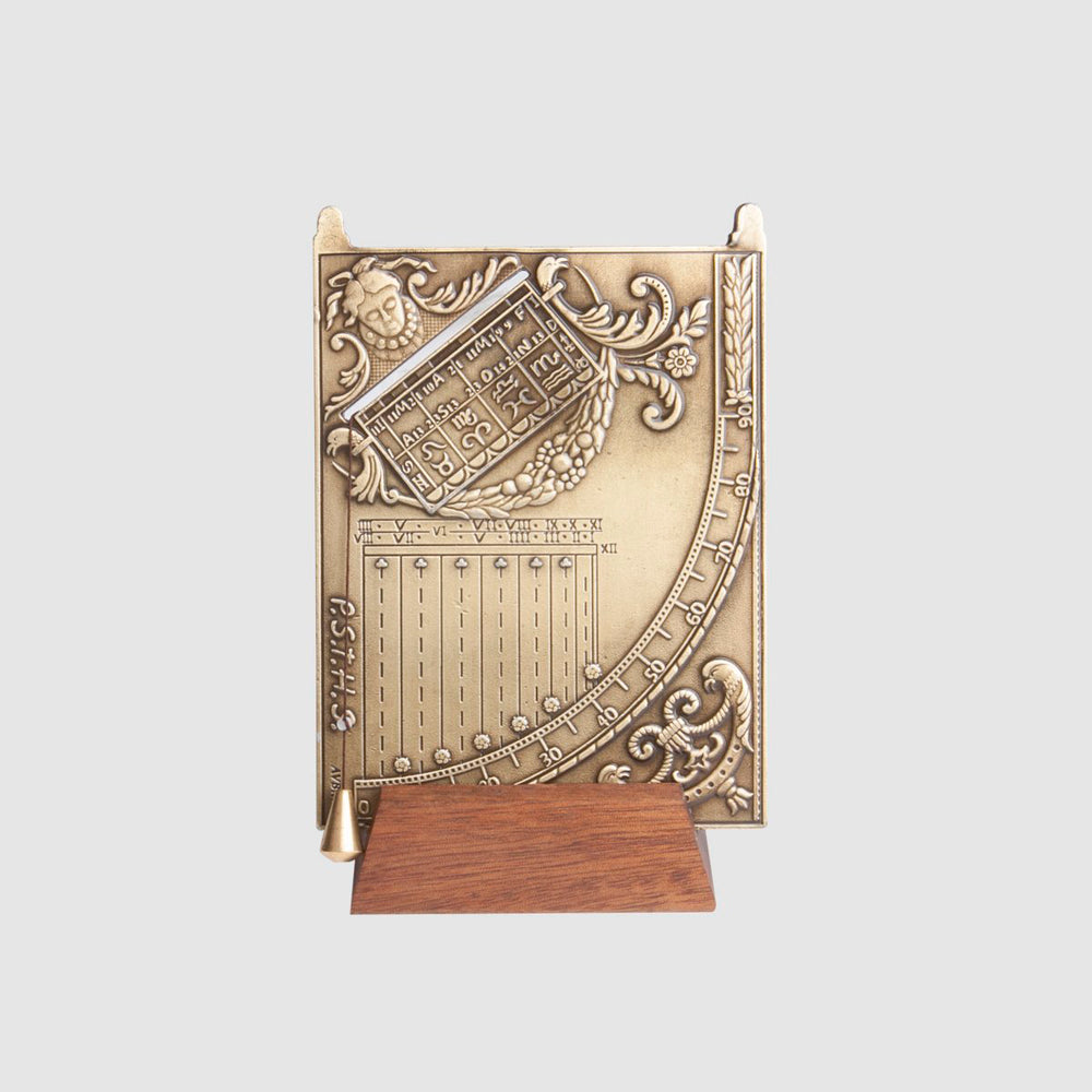Altitude Sundial, Peculiar instrument, Italian Renaissance, historical reproduction,